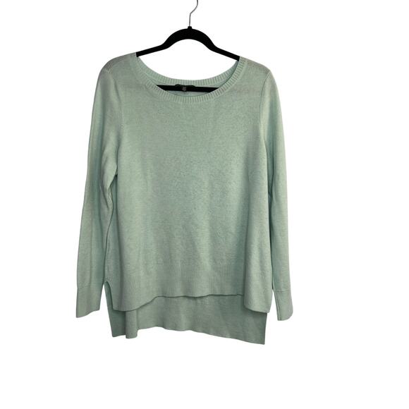 Eileen Fisher 100% Merino Wool Pullover Sweater - Mint - Large - Picture 1 of 4